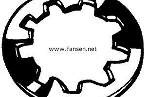 DIN6797J 內齒鎖緊墊圈